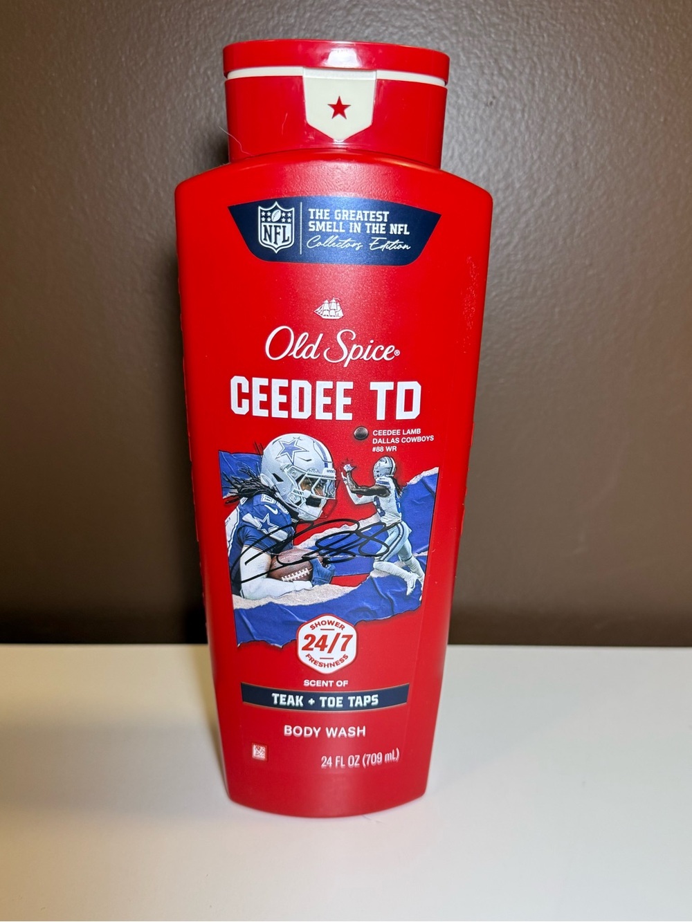 Old Spice X NFL Collector’s Edition Ceedee Lamb Body Wash Teak + Toe Taps 24oz